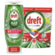 Dreft afwasmiddel of vaatwascapsules
